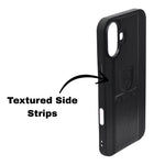 Porsche Design Leather Finish Mobile Back Cover For iPhone 16 Plus