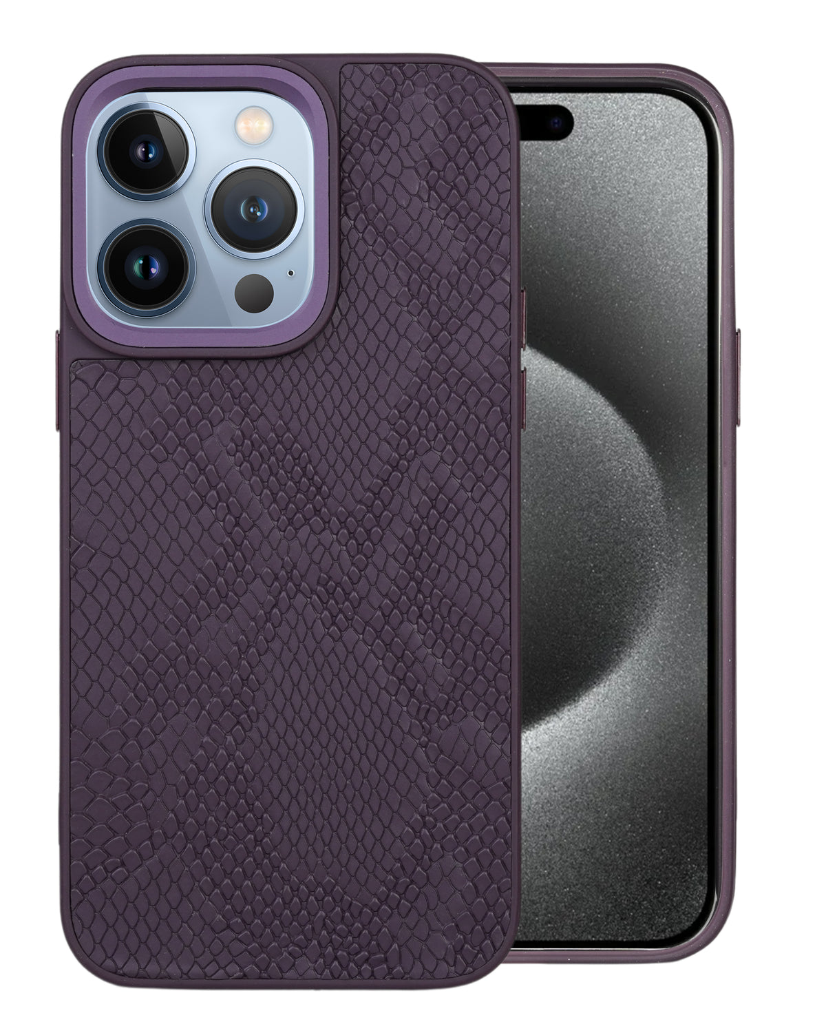 Slim PU Leather Case With Rubberized Interior For iPhone 14 Pro