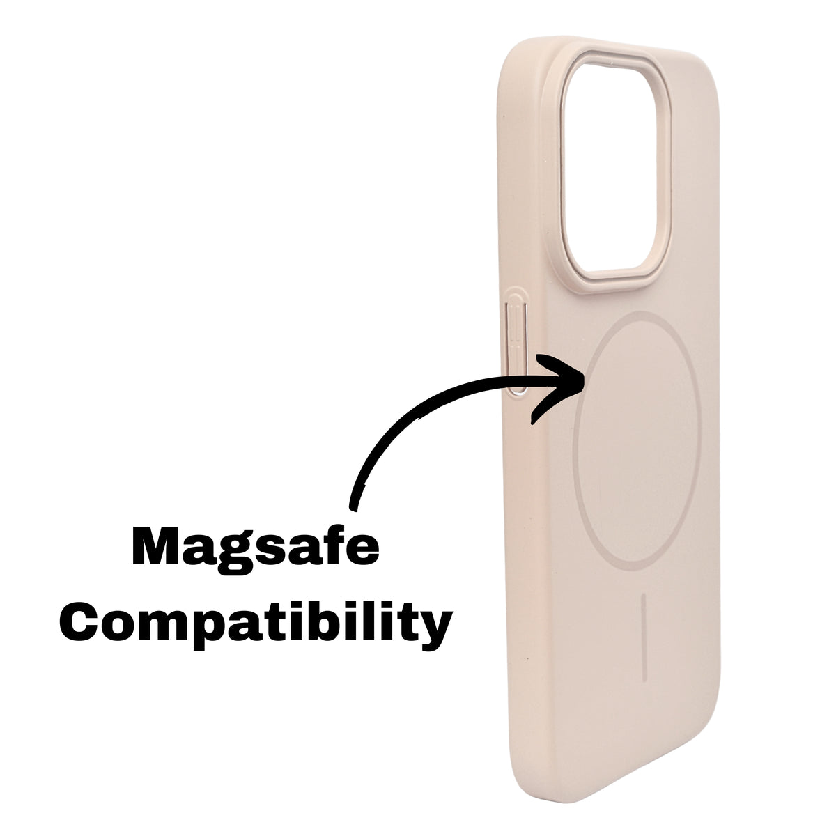 MagSafe Compatible Matte Finish Hard Plastic Phone Case for iPhone 15 Pro Max