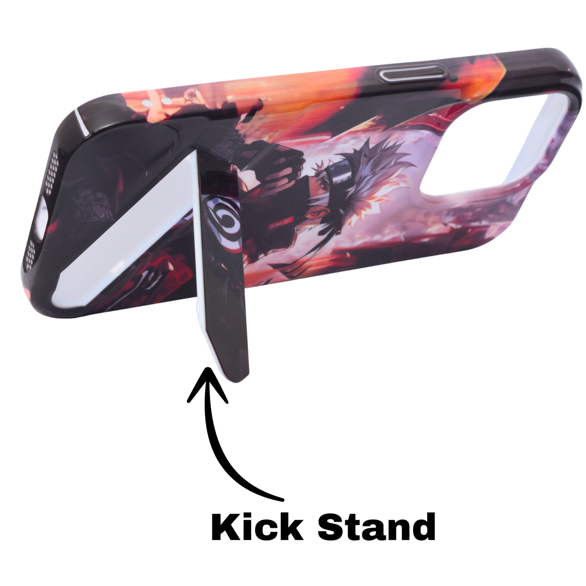 Anime With In-Built Stand Cover ForiPhone 14 Pro Max