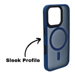 Ultimate Protection MagSafe Matt Transparent Case for iPhone 16 Pro