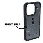 Rugged Armor Shockproof MagSafe Compatible Phone Case For iPhone 16 Pro
