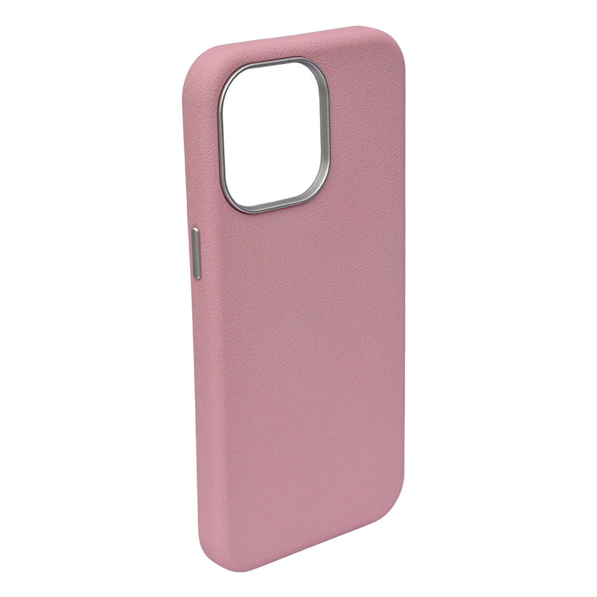 Premium PU Leather with Metal Camera Frame Phone Case for iPhone 15 Pro Max