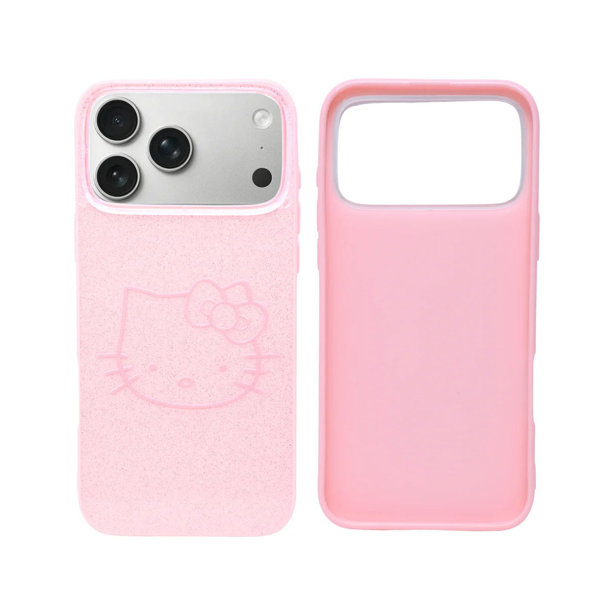 Glitter Sparkle Kitty Phone Case for iPhone 17 Pro Max