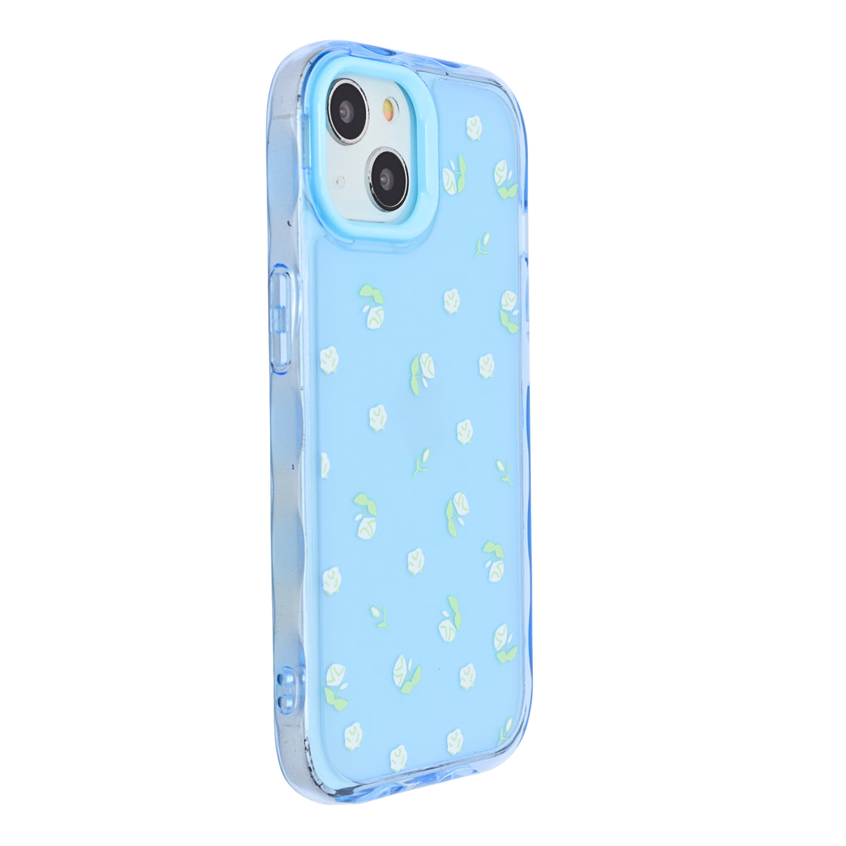 Cute Transparent Wavy Edge Phone Case for iPhone 13/ 14