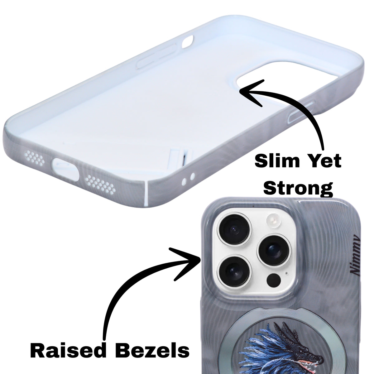 Hard Printed iPhone Case With Stand Back Cover For iPhone 13 Pro