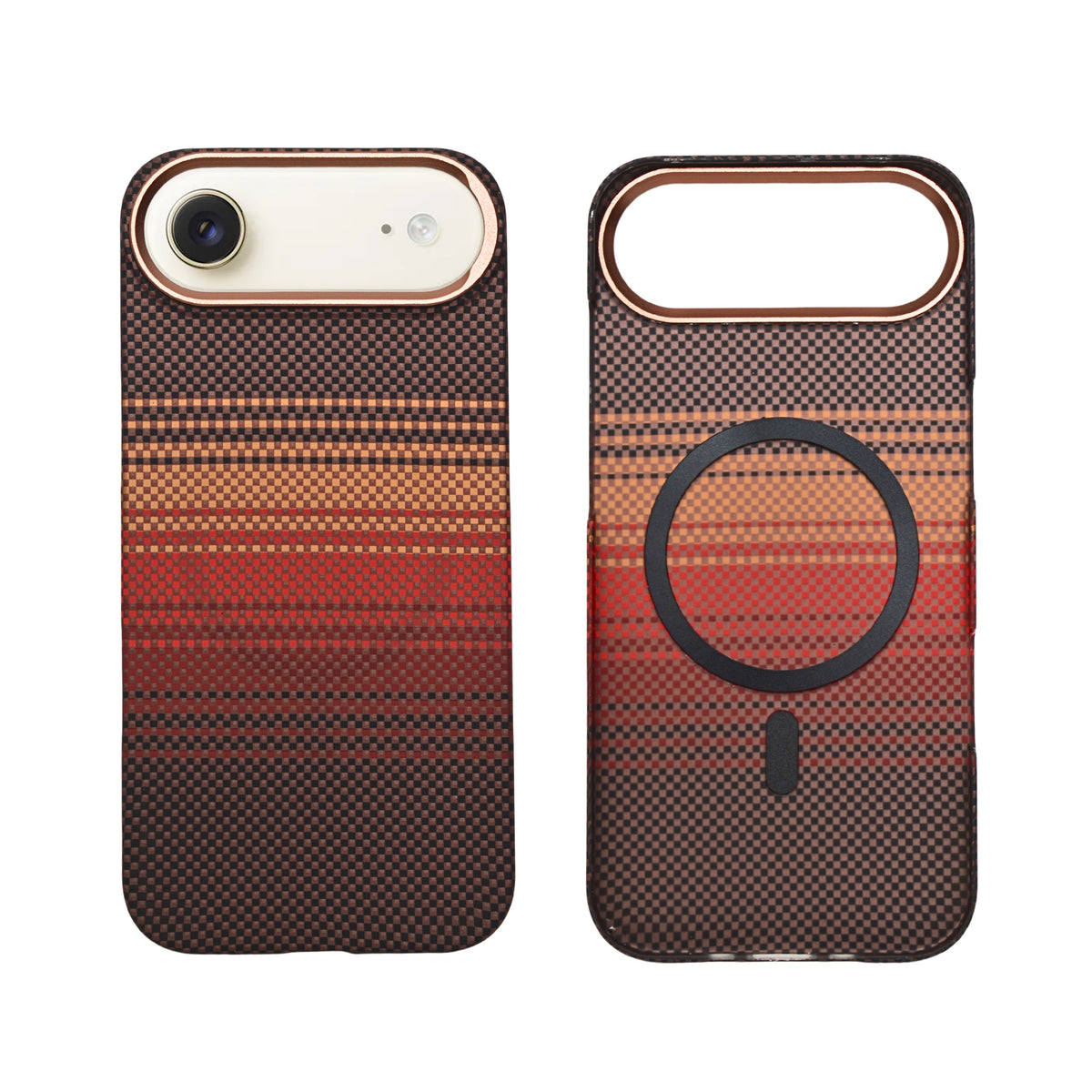 Kevlar Texture Magsafe Armor Phone Case for iPhone 17 Air