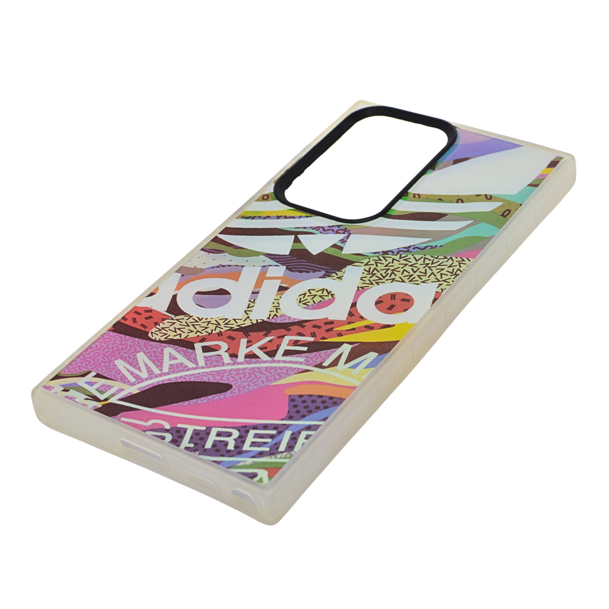 Colorful Adidas Print Phone Case for Samsung Galaxy S22 Ultra