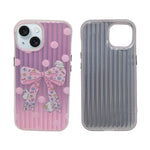 Aesthetic Bow & Floral Phone Case for iPhone 15