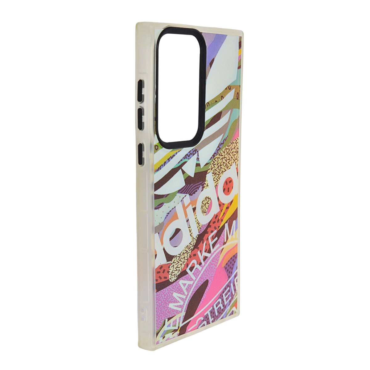 Colorful Adidas Print Phone Case for Samsung Galaxy S22 Ultra