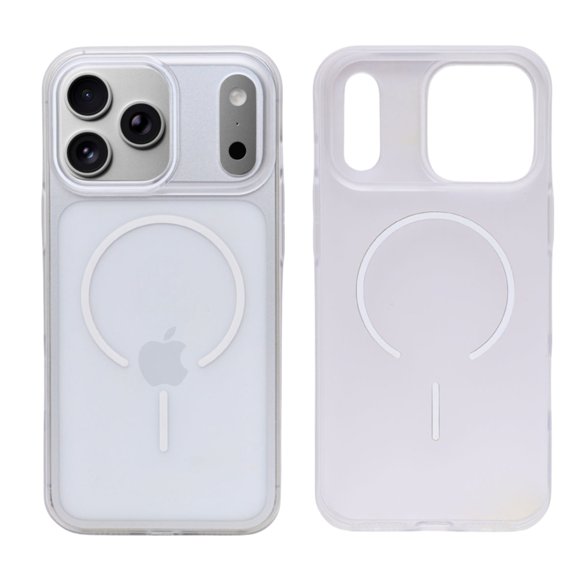 Crystal Clear Shockproof MagSafe Phone Case for iPhone 17 Pro