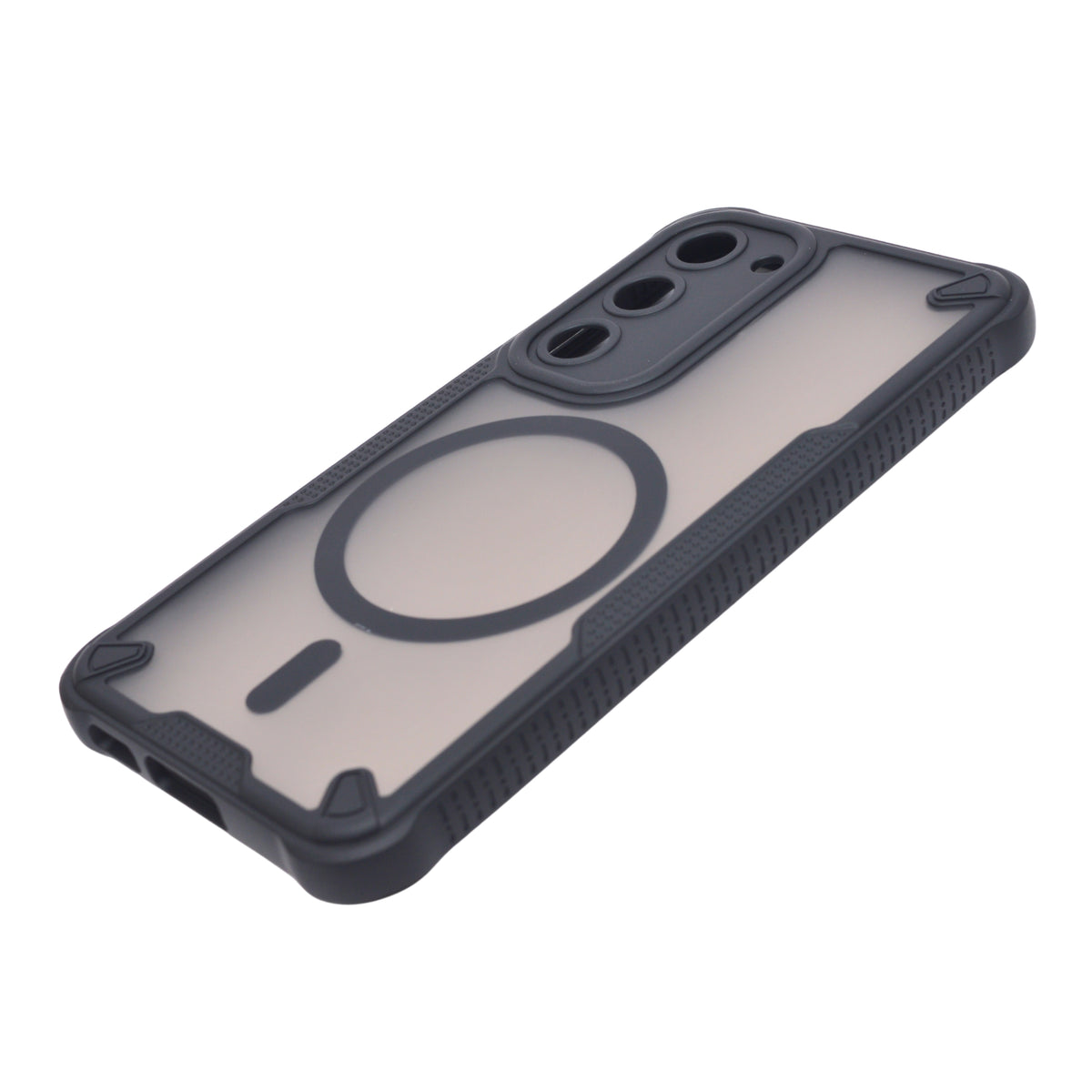 Transparent Rugged MagSafe Compatible Phone Case for Samsung Galaxy S23