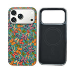 Cork Texture Printed MagSafe Compatible Phone Case for iPhone 17 Pro Max