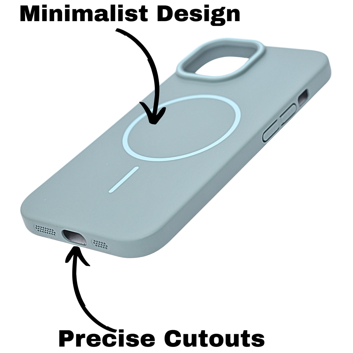 MagSafe Compatible Matte Finish Hard Plastic Phone Case for iPhone 13 /14