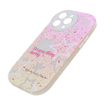 Shimmer Star Gradient With Round Camera Cut Phone Case for iPhone 14 Pro Max