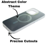 Iridescent MagSafe Compatible Gradient Phone Case For iPhone 15 Pro Max