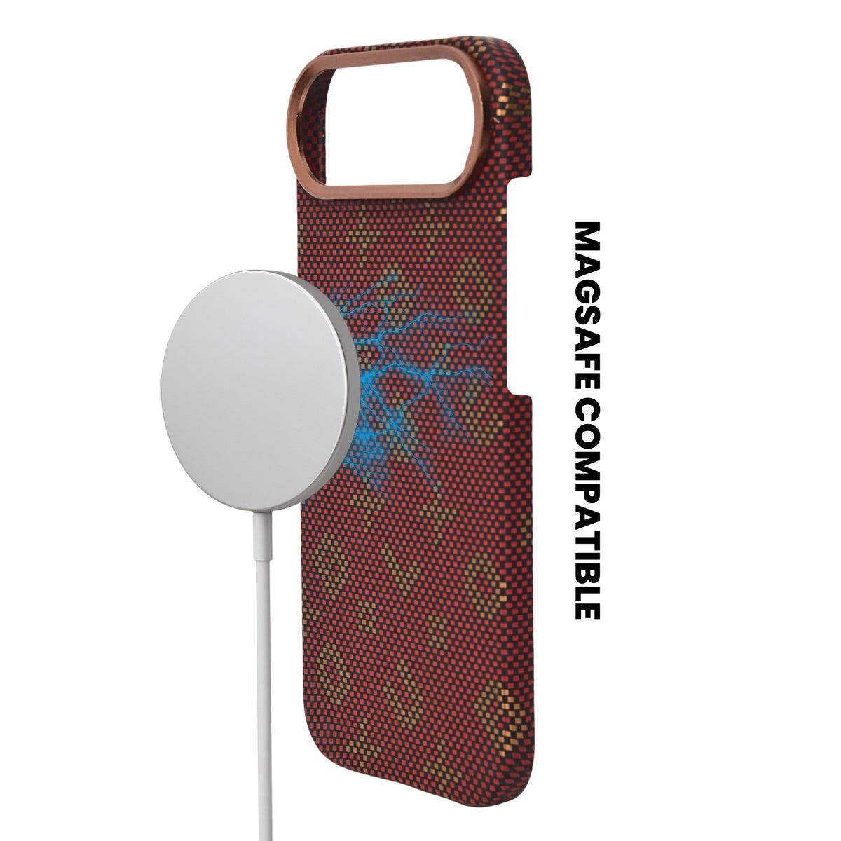 Kevlar Texture Magsafe Armor Phone Case for iPhone 17 Air