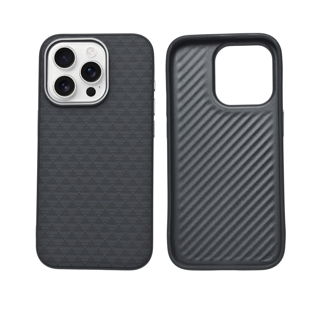 Carbon Weave Pattern Phone Case for iPhone 15 Pro Max