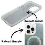 Iridescent MagSafe Compatible Gradient Phone Case For iPhone 15 Pro Max