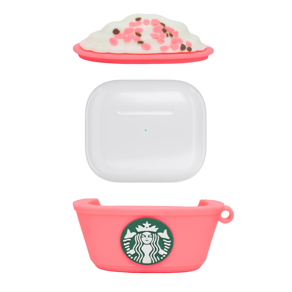3D Starbucks Coffee Cup Design Silicone Cover for AirPods Pro / Pro 2