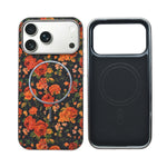 Cork Texture Printed MagSafe Compatible Phone Case for iPhone 17 Pro Max