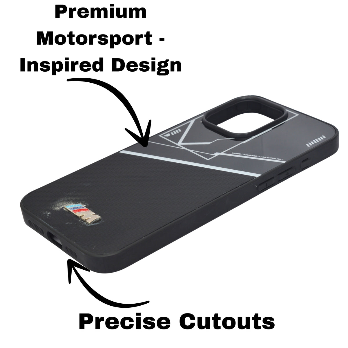 Premium Car Motorsport Edition Phone Case for iPhone 15 Pro