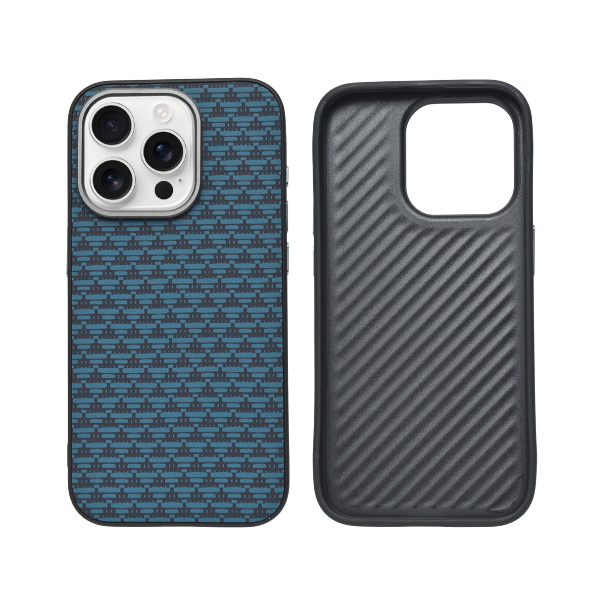 Carbon Weave Pattern Phone Case for iPhone 15 Pro Max