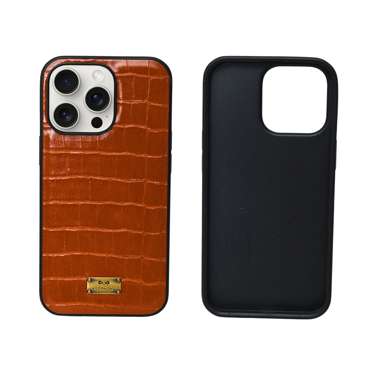 Crocodile Texture Leather Phone Case for iPhone 13 Pro