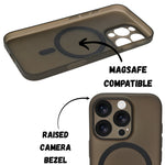 Frosted Hard Matte MagSafe Compatible Phone Case for iPhone 16 Pro