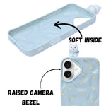 3D Cartoon Character with Polka Dots Soft Phone Case for iPhone 16