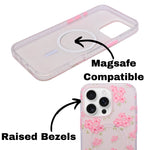 Cherry Blossom MagSafe Compatible Phone Case for iPhone 16 Pro