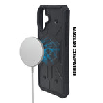 Rugged Armor Shockproof MagSafe Compatible Phone Case For iPhone 16 Plus