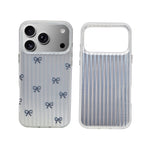 Aesthetic Bow & Floral Phone Case for iPhone 17 Pro Max
