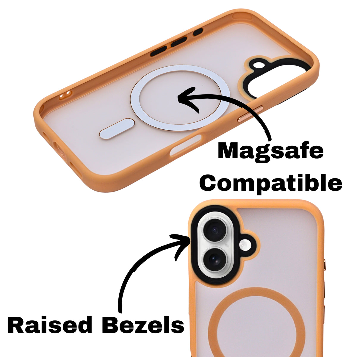 Ultimate Protection MagSafe Matt Transparent Case for iPhone 16