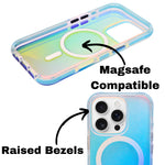 Glitter Gradient MagSafe Compatible Phone Case for iPhone 16 Pro