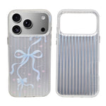 Aesthetic Bow & Floral Phone Case for iPhone 17 Pro Max
