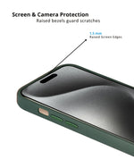 Slim PU Leather Case With Rubberized Interior For iPhone 14 Pro