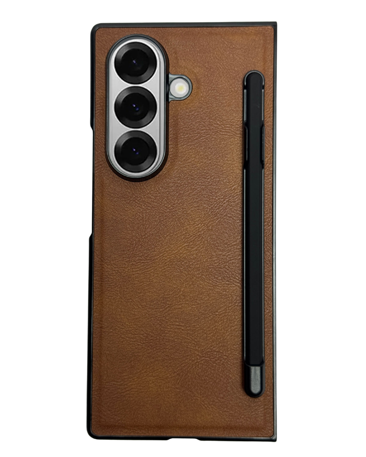 Executive Leather Case with S Pen Holder for Samsung Galaxy Z Fold 7 – Sleek Fit & Stylus Support