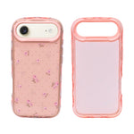Cute Transparent Wavy Edge Phone Case for iPhone 17 Air