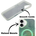 Iridescent MagSafe Compatible Gradient Phone Case For iPhone 16 Plus