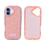 Cute Transparent Wavy Edge Phone Case for iPhone 17