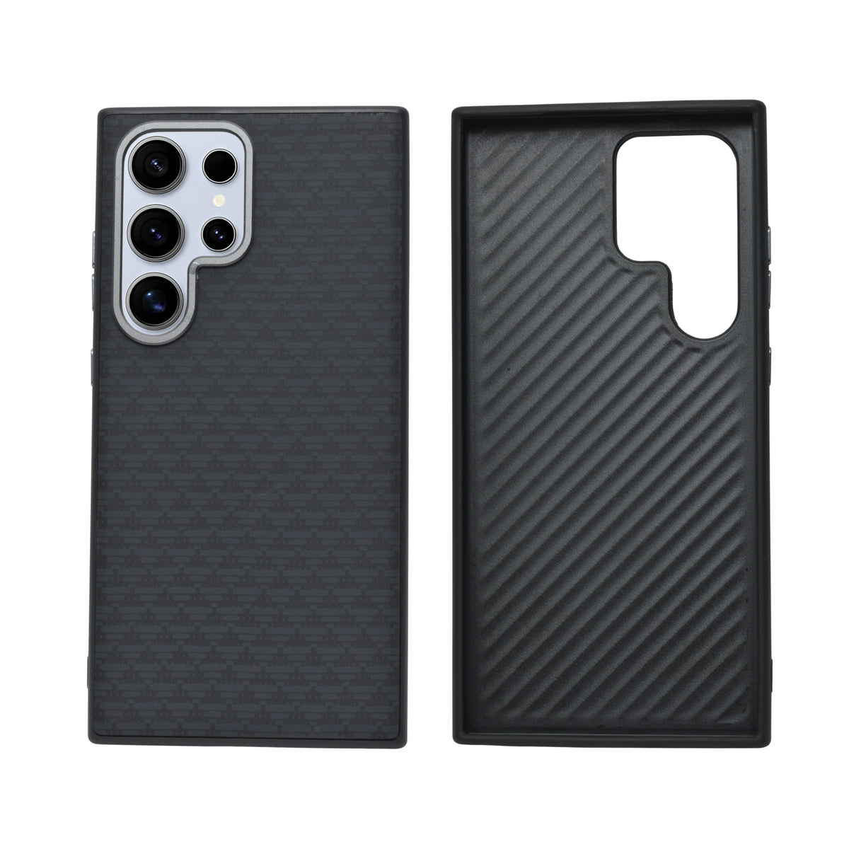 Carbon Weave Pattern Phone Case for Samsung Galaxy S24 Ultra