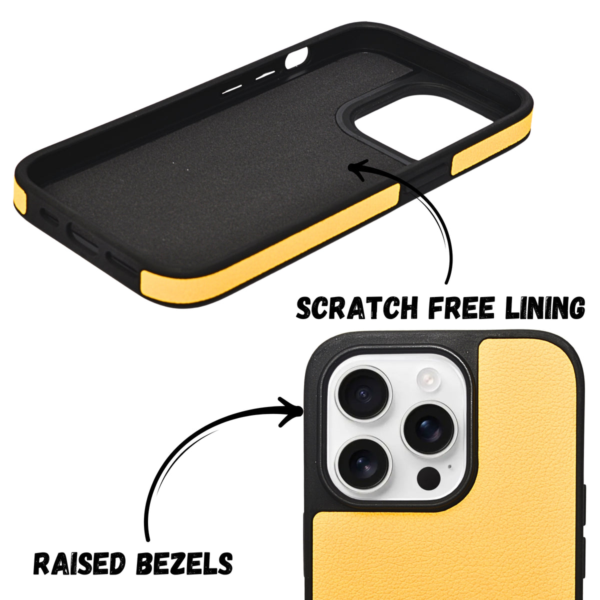 Spigen Leather Textured Protective Phone Case For iPhone 14 Pro Max