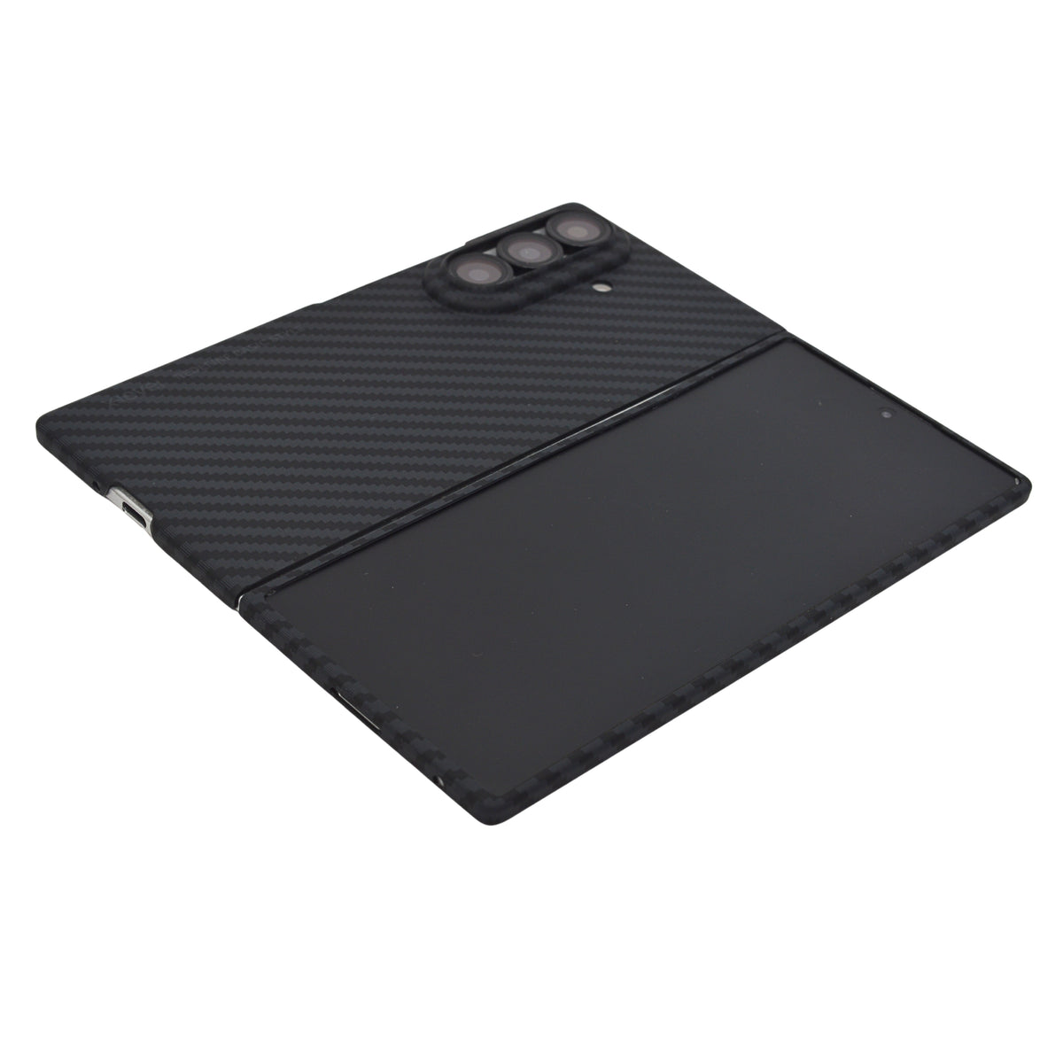 Slim Carbon Fiber Texture Protective Case for Samsung Galaxy Z Fold 7