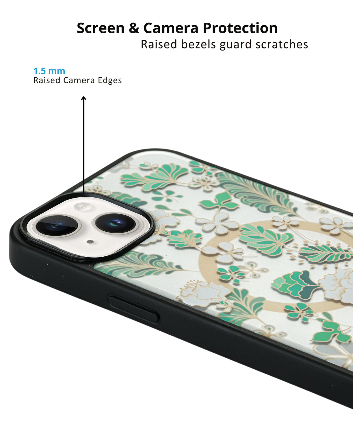 Spring Flower Printed Blossom Design Back Cover For iPhone