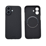 Premium Carbon Texture Slim Fit Phone Case for iPhone 17
