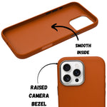 Classic Leather Texture Protective Phone Case For iPhone 16 Pro Max