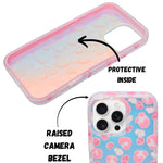 Gradient Leopard Print iPhone Case – Shockproof Stylish Cover For iPhone 16 Pro Max