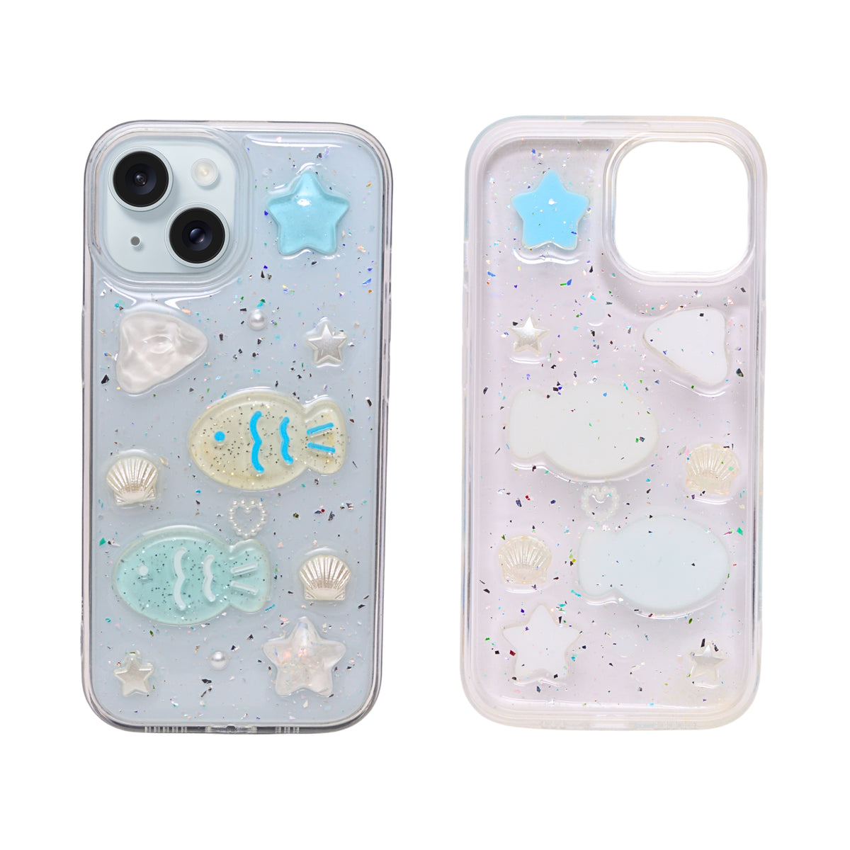 Sparkling Liquid Glitter Ocean Phone Case for iPhone 13/ 14