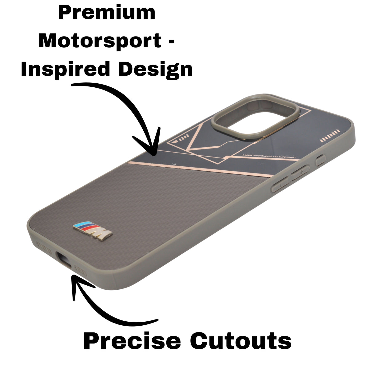 Premium Car Motorsport Edition Phone Case for iPhone 15 Pro Max
